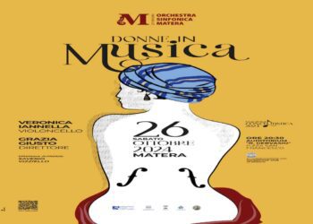 Donne in musica – sabato 26 ottobre concerto nella Città dei Sassi dell’ORCHESTRA SINFONICA DI MATERA