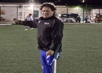 IL CAMPIONE PARALIMPICO GIANNI SASSO ALLENA I RAGAZZI DEL FORIO UNITED SOCIETA’ CALCISTICA INCLUSIVA