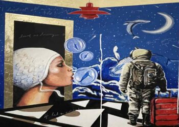 La mostra Bite di Sante Muro a Napoli dal 1 al 30 dicembre 2024 presso la Galleria Spazio57