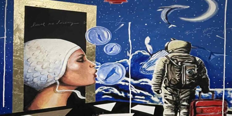 La mostra Bite di Sante Muro a Napoli dal 1 al 30 dicembre 2024 presso la Galleria Spazio57