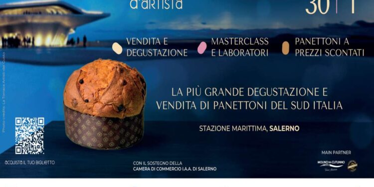 Salerno si prepara ad accogliere l’evento natalizio “Panettone d’Artista