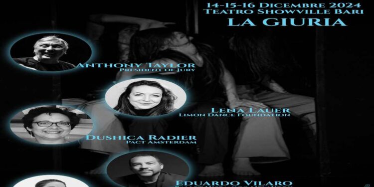 Annunciata la giuria del XV Premio Internazionale di Danza San Nicola promosso dalla Breathing Art Company
