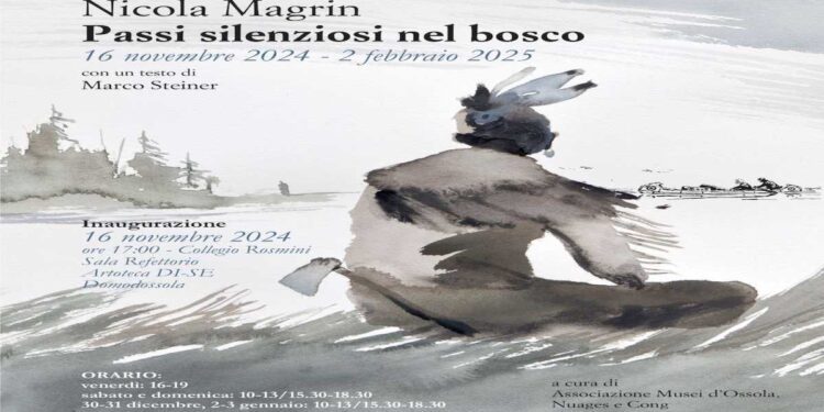 DOMODOSSOLA dal 16 novembre 2024 | PASSI SILENZIOSI NEL BOSCO. NICOLA MAGRIN INCONTRA HUGO PRATT