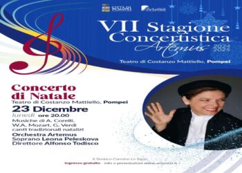 Pompei accoglie il Natale con il soprano Leona Peleskova e l’Orchestra Artemus