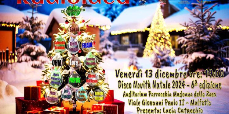 Disconovità Natale 2024 sesta edizione: venerdì 13 dicembre 2024