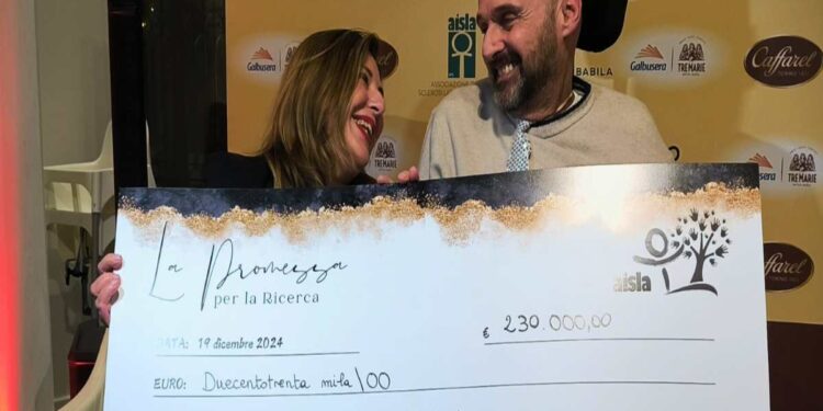 AISLA mantiene la Promessa per la Ricerca e raccoglie 230mila euro