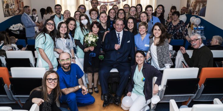 La Guillain-Barré si combatte anche così: il matrimonio di Giovanni e Anna al Centro Clinico NeMO