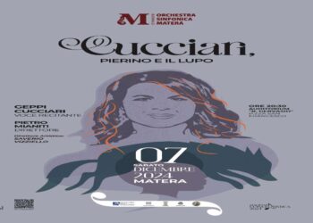 L’ORCHESTRA SINFONICA DI MATERA IN  CUCCIARI, PIERINO E IL LUPO