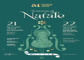 LA PUGLIA OSPITA IL CONCERTO DI NATALE DELL’ORCHESTRA SINFONICA DI MATERA