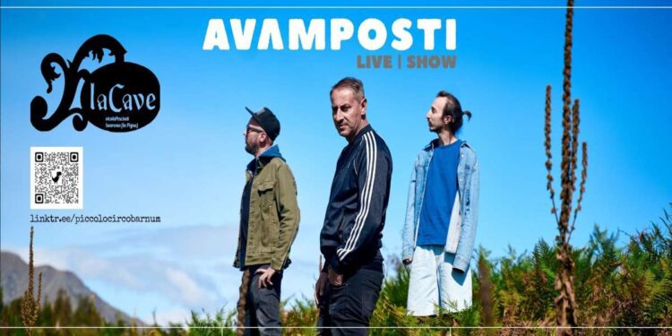 Il PICCOLO CIRCO BARNUM porta a Sanremo il nuovo disco AVAMPOSTI | Sabato 14 dicembre live al circolo LA CAVE