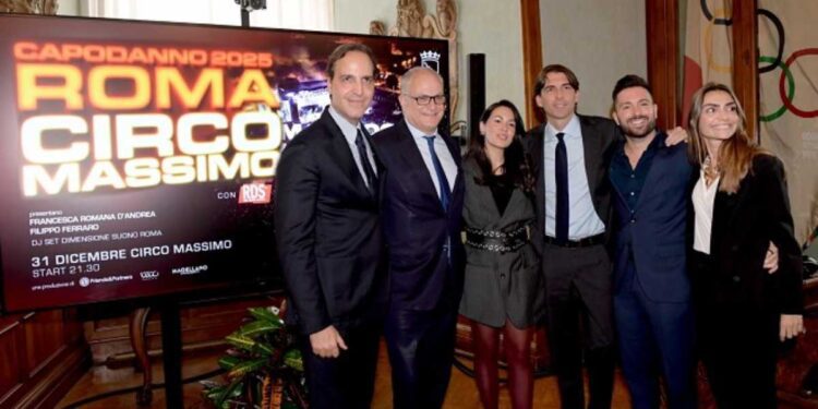 Roma: Capodanno 2025 con Tony Effe, Mahmood, Mara Sattei