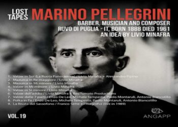 Esce il vol. 19 del progetto discografico “LOST TAPES” di Livio Minafra – dedicato a Marino Pellegrini
