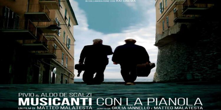 Pivio e Aldo De Scalzi – “Musicanti con la pianola” – Monopoli/Torino/Genova/Roma
