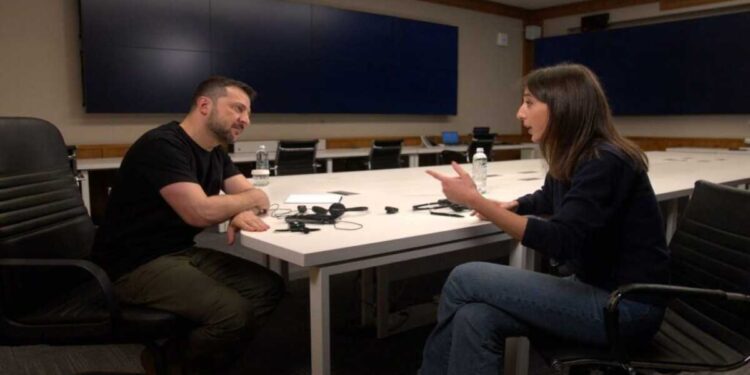 La prima intervista di Cecilia Sala dopo la prigionia in Iran è a Zelensky