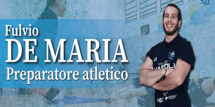Il Volley Napoli punta sulla preparazione atletica con Fulvio de Maria