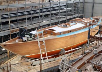 Lo yacht Tarantella, donato alla Marina Militare, rinasce ai Cantieri Navali di La Spezia