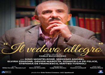 Carlo Buccirosso dal 13 al 16 febbraio torna in scena al Teatro Cilea con la commedia “Il vedovo allegro “