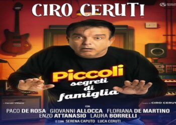 Ciro Ceruti al Teatro Cilea dal 5 febbraio con “Piccoli Segreti di Famiglia”