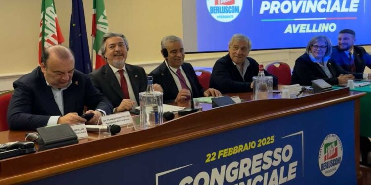 Forza Italia, Battistoni (FI): “Angelo Antonio D’Agostino eletto Segretario Provinciale Avellino”