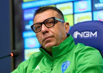 EMPOLI FC – mister Roberto D’Aversa presenta Empoli-Atalanta