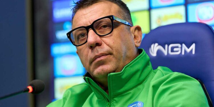 EMPOLI FC – mister Roberto D’Aversa presenta Empoli-Atalanta