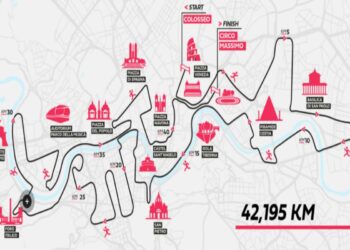 Domenica la maratona di Roma: numeri da 127 nazioni e 50mila partecipanti