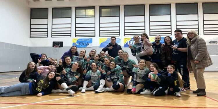 ADJ Volley Napoli, ancora un tie-break in casa: vittoria per 3-2 per le azzurre