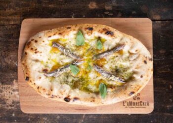 Cristian Santomauro porta i sapori del Cilento sull’Ammaccata all’evento di solidarietà “Le Buone Stelle”