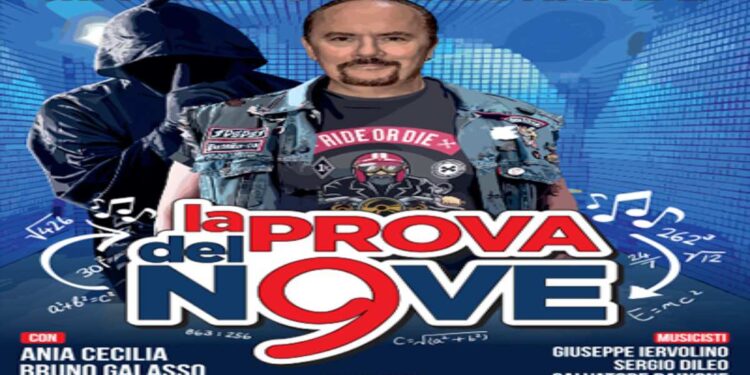 Maurizio Casagrande in scena al Teatro Cilea di Napoli con lo spettacolo “La Prova del Nove”