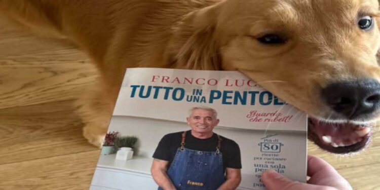Arriva il libro di cucina del papà di Fedez Franco Lucia: “Tutto in una pentola”