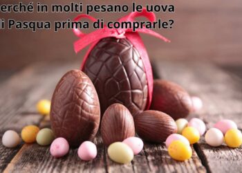Al via la corsa all’acquisto delle uova di Pasqua: perché in molti le pesano prima di acquistarle?
