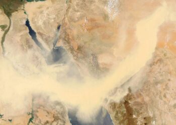 Aria cupa e scura in Campania: l’invasione della sabbia del deserto