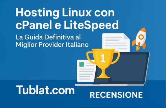 Confronto Hosting cPanel LiteSpeed: Perché Tublat.com è il Migliore in Italia