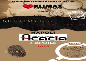 Sherlock I’m Not Holmes: Luca Varone porta in scena un giallo teatrale che sfida la  lingua e il sistema educativo