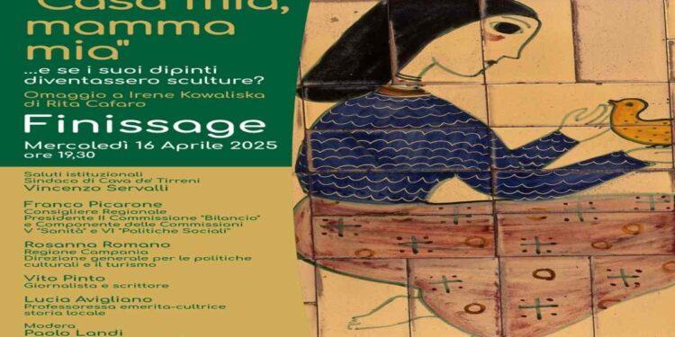 Rita Cafaro e Irene Kowaliska: due voci femminili dell’arte in dialogo tra memoria e materia. Mercoledì 16 aprile – ore 19.30