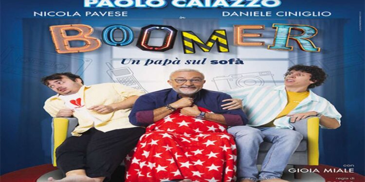 Teatro Cilea chiude la stagione 2024/25 con “Boomer – un papà sul sofà”, la commedia generazionale di Paolo Caiazzo