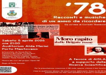 Porto Mantovano rivive il 1978 “Racconti e Musiche di un anno da ricordare”