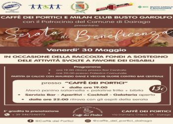 A Dairago una serata di calcio e solidarietà per i ragazzi disabili: Ganz e le vecchie glorie in campo per la GPU