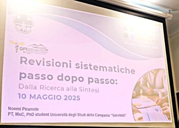 PRESSO L’ORDINE DEI FISIOTERAPISTI DI NAPOLI TENUTOSI IL CORSO SULLE REVISIONI SISTEMATICHE