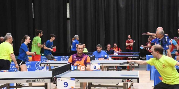 Le racchette lombarde al top del tennistavolo CSI