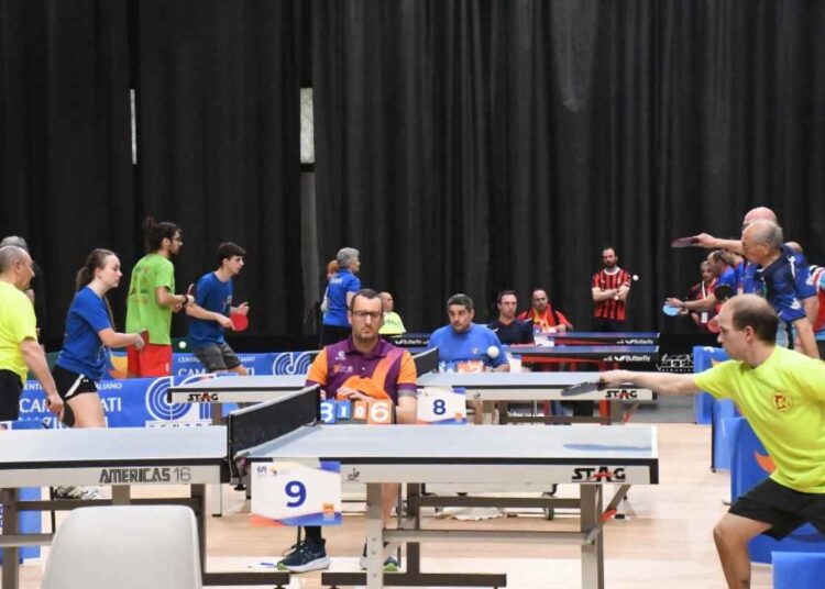 Le racchette lombarde al top del tennistavolo CSI