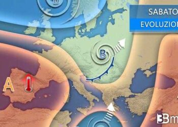 Veloce impulso instabile, prossime ore con isolati temporali ma localmente forti e con grandine. Previsione fino a domenica