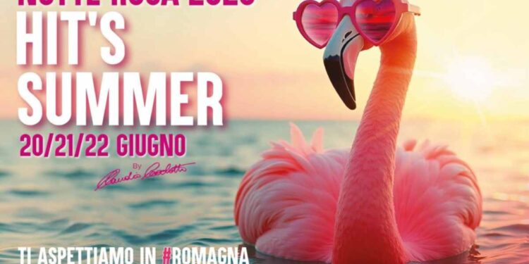 La Notte Rosa compie 20 anni e fa festa con più di 100 eventi