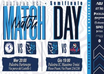 Semifinali Juniores CSI, presente il Volley Napoli con le giovanili