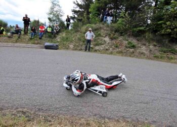 Lo Speed Down accelera e curva a Pian degli Ontani