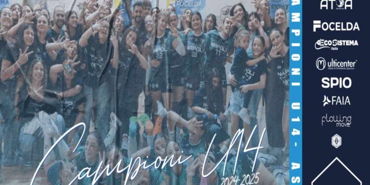 Il Volley Napoli è campione U14 Asi: le parole di Maione su questo successo