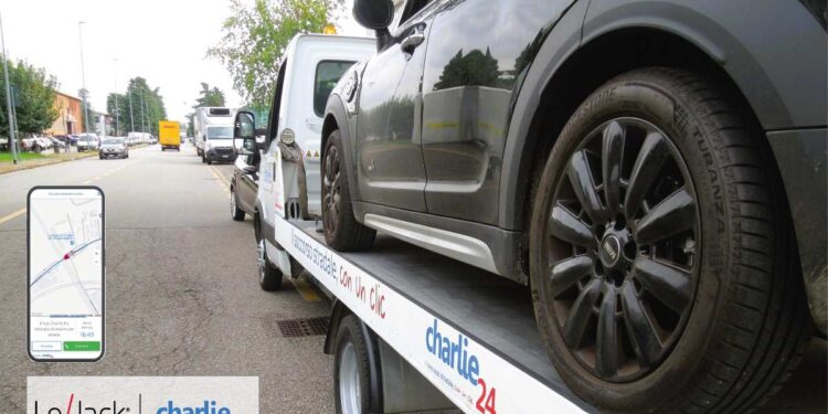 LoJack lancia l’assistenza stradale digitale con Charlie24