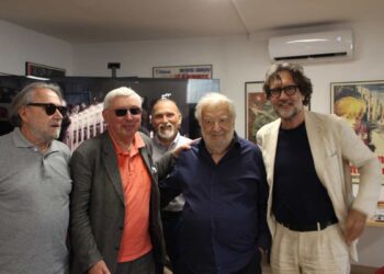 INAUGURATA LA NUOVA SEDE ANAC A ROMA CON PUPI AVATI, MICHELE PLACIDO E PAOLO BIANCHINI
