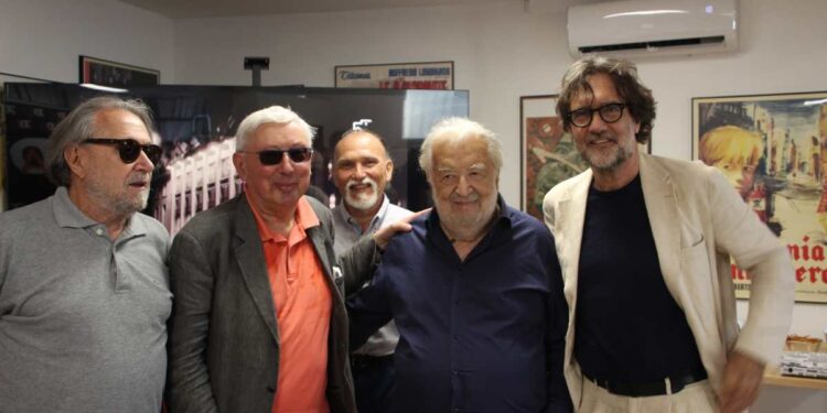 INAUGURATA LA NUOVA SEDE ANAC A ROMA CON PUPI AVATI, MICHELE PLACIDO E PAOLO BIANCHINI