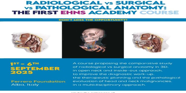 Radiological vs Surgical vs Pathological Anatomy: the first EHNS Academy